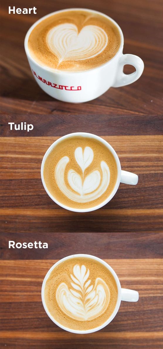 latte art rosetta